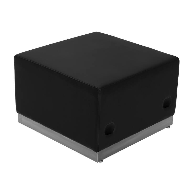 5 PC LeatherSoft Modular Reception Configuration w/Taut Back &Seat - 144"W x 25.25" - 52"D x 27"H - 144"W x 25.25" - 52"D x 27"H