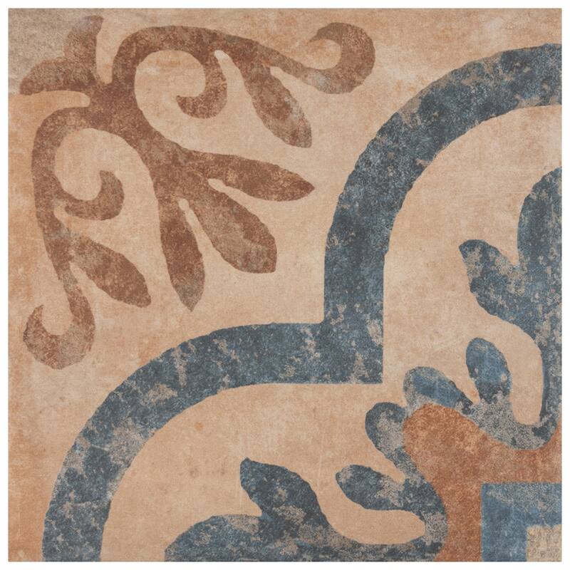 Merola Tile Americana Newton 8-3/4" x 8-3/4" Porcelain Floor and Wall Tile