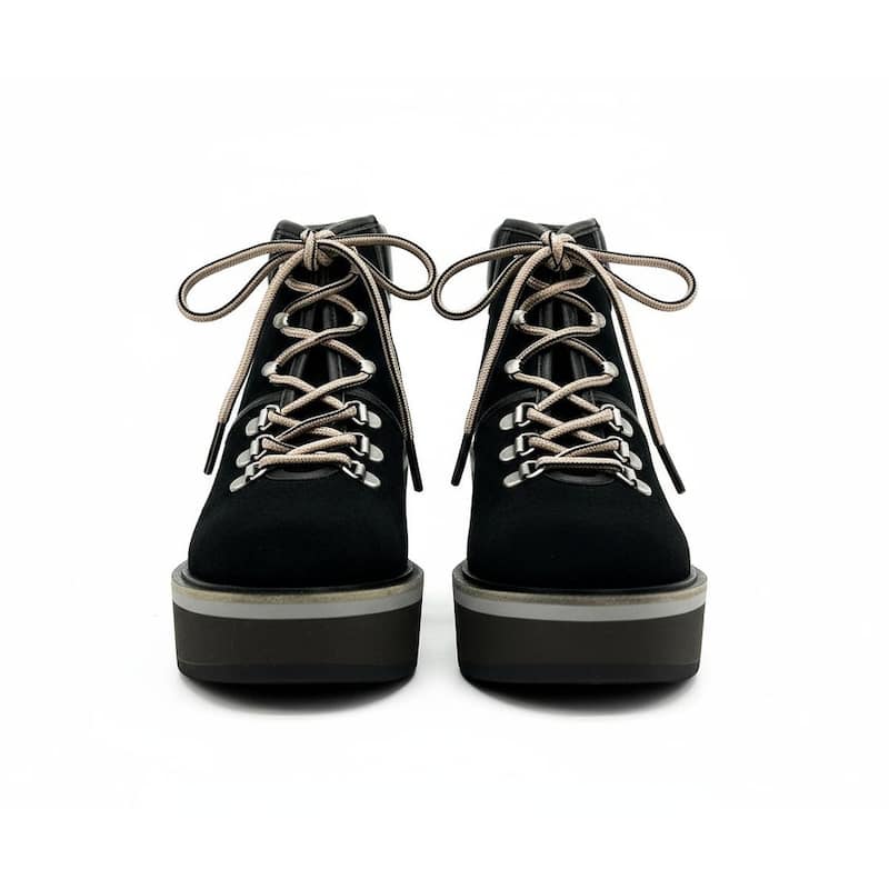 Clergerie Atlas Suede Lace Up Boot