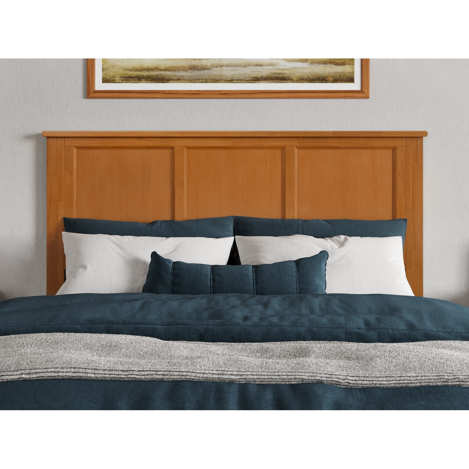 Madison Headboard with USB Charging Station-image