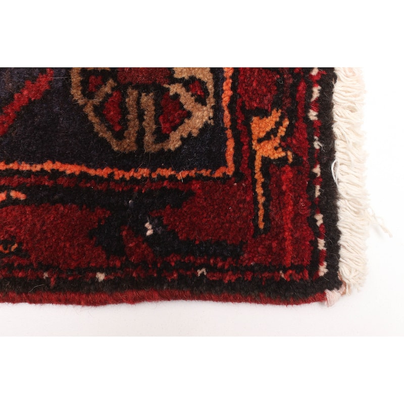 ECARPETGALLERY Hand-knotted Anadol Black Wool Rug - 4'7 x 7'9