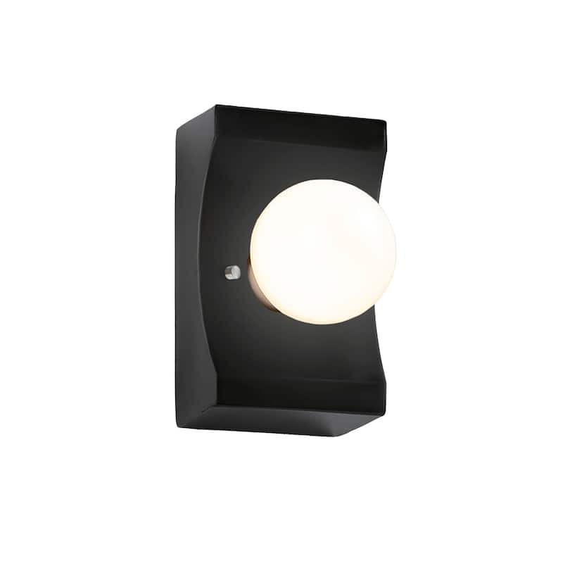 Justice Design Group Scoop Wall Sconce - Carbon Matte Black