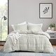 preview thumbnail 85 of 159, Chelsea Square Evans Pinch Pleated Soft Washed Boho Duvet Cover Set