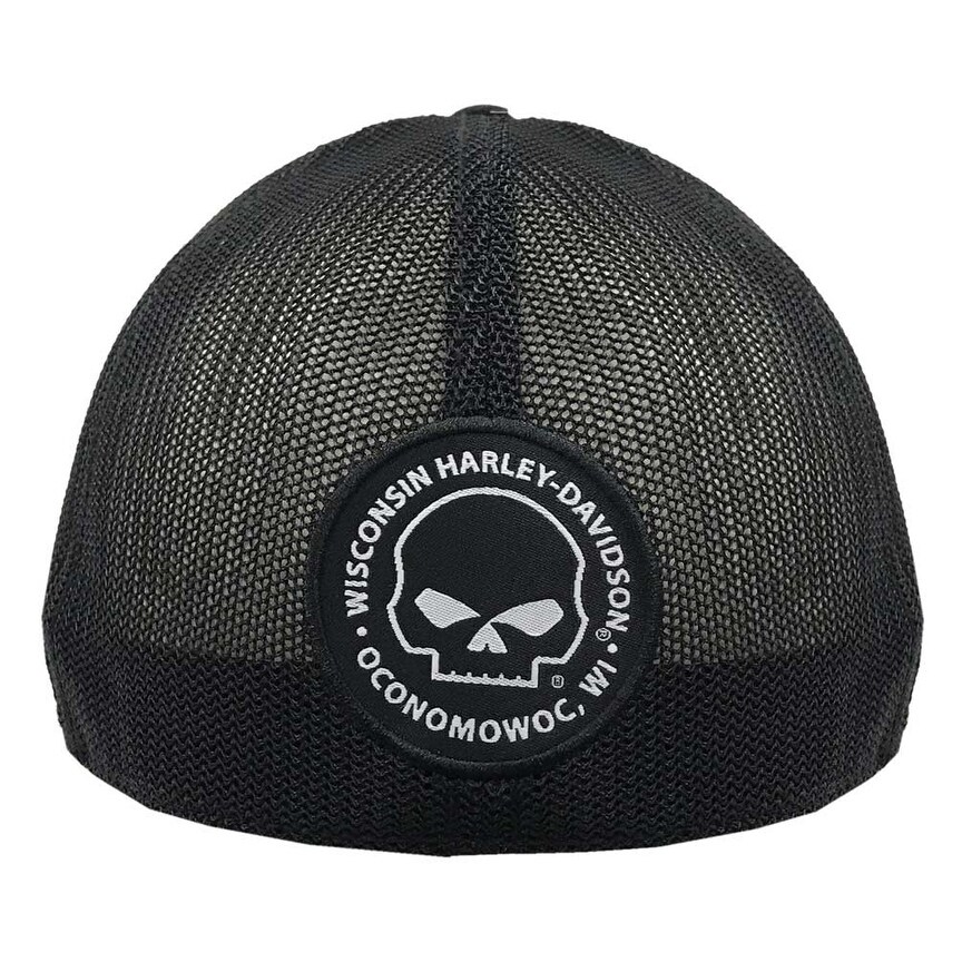 harley davidson skull baseball cap