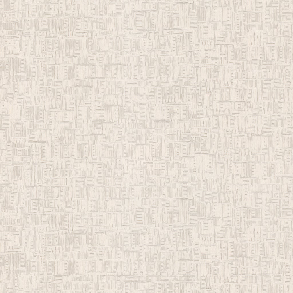 Warner Chiseled Ivory Abstract Wallpaper