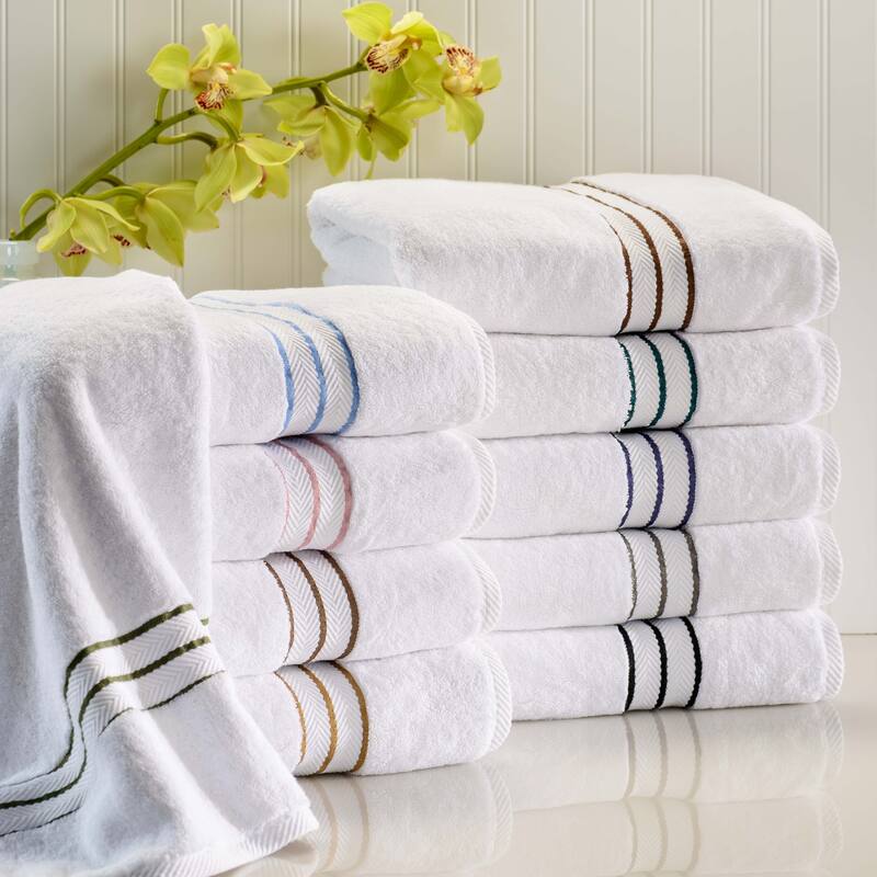 Turkish Cotton Heavyweight Hand Towel Set of 6 by Superior