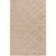 preview thumbnail 5 of 56, Hand-Woven Amy Tone-on-Tone Lattice Wool Rug - 3' x 5'