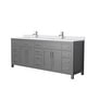 preview thumbnail 35 of 48, Beckett 84 Inch Double Vanity, Cultured Marble Top