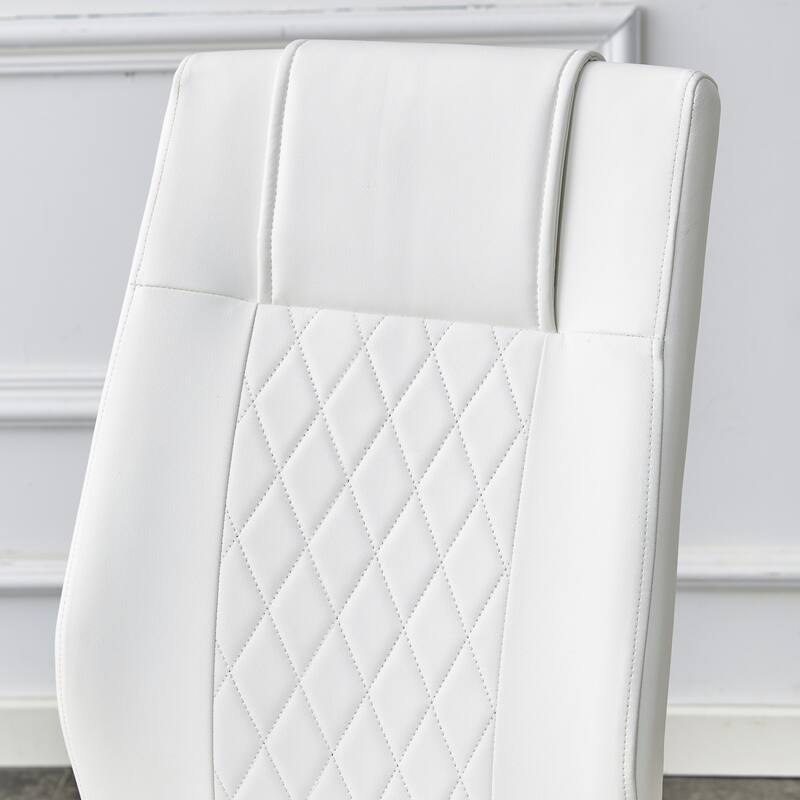 Faux Leather Dining Chairs