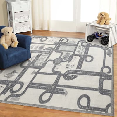 Superior Country Road Kids Indoor Area Rug