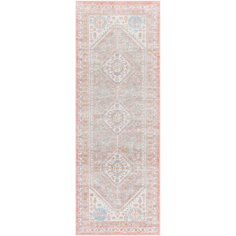 Livabliss Lavadora Vintage Persian Machine Washable Area Rug