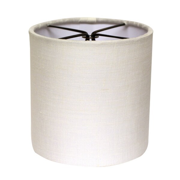 Double drum shop lamp shade