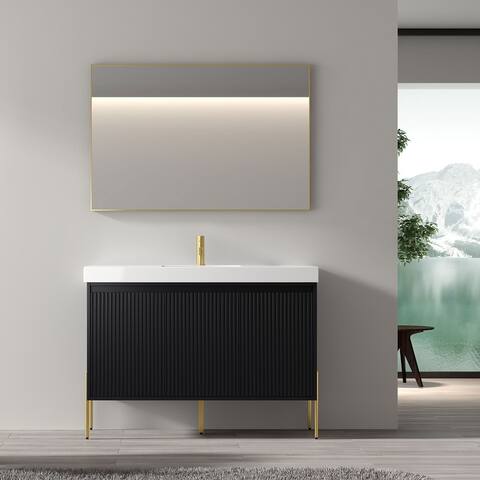 Ripple 48" Single Bathroom Vanity Kit (Assembly Required)