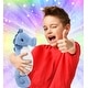 preview thumbnail 2 of 5, DolliBu Blue Seahorse Super Soft Stuffed Animal for Kids and Adults - 12 inches