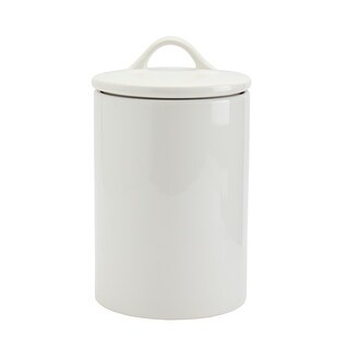 Denmark Tools for Cooks 2.5L White Ceramic Canister Storage - Bed