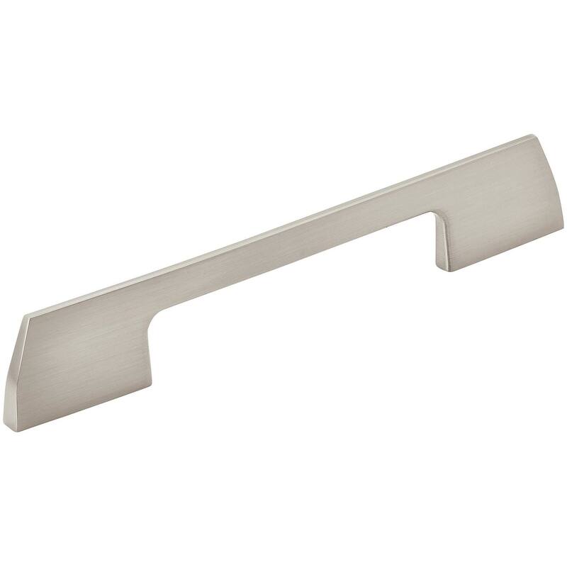 Amerock BP37301 Angle 5-1/16" Center to Center Handle Cabinet Pull - Satin Nickel