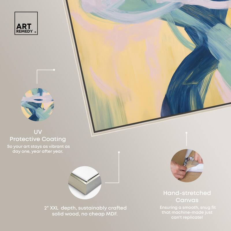 Entangled Embrace II Canvas by Art Remedy