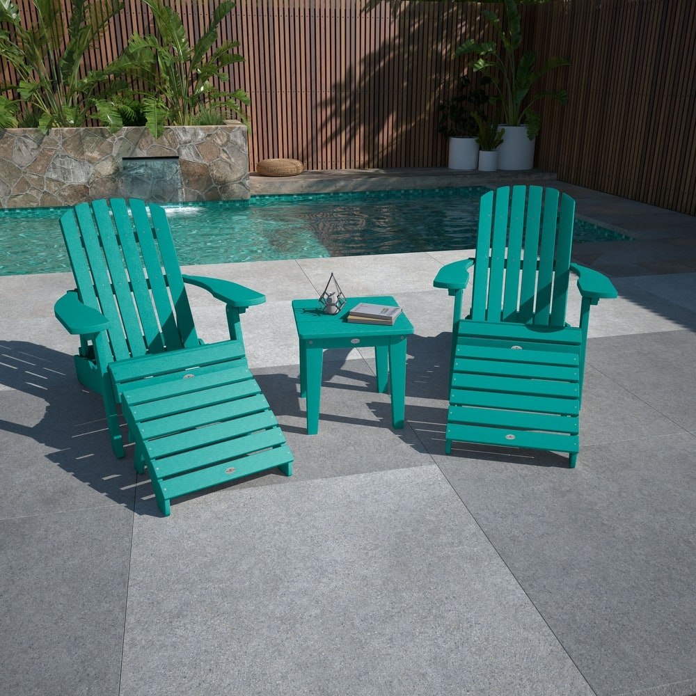 BAHIA VERDE OUTDOORS Cape 5-Piece Adirondack Conversation Set