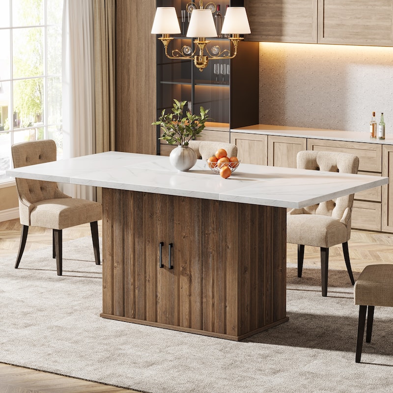 63" Dinning Table for 4-6