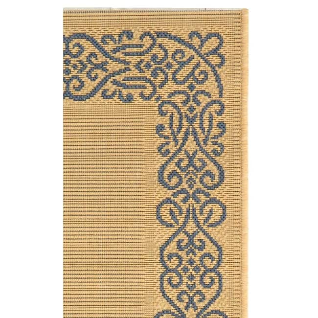 SAFAVIEH Courtyard Marylou Waterproof Patio Backyard Rug