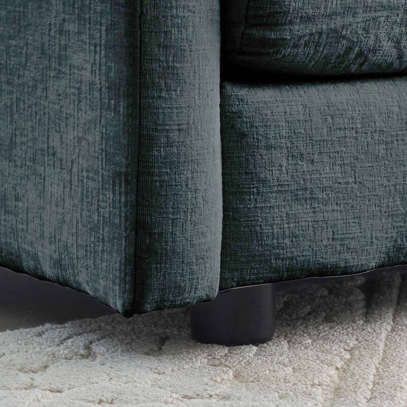 GDFStudio- Lingard Modular Chenille 3 Piece Sofa Set