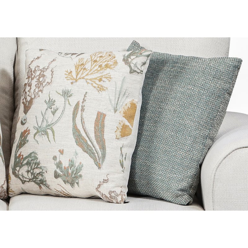 American Furniture Classics Model 8605-41 Beaujardin Sofa with Four Throw Pillows