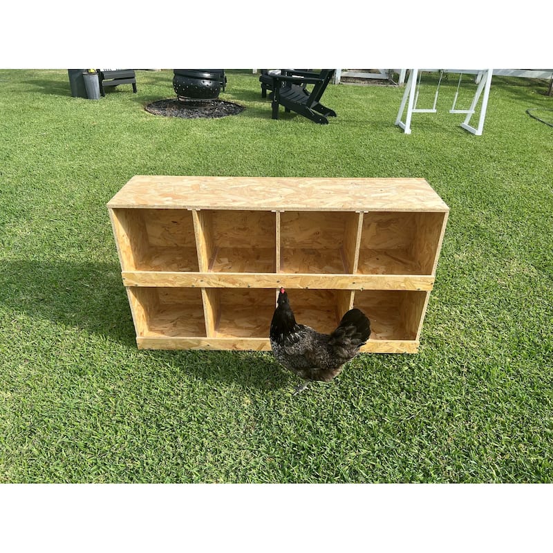 Zylina Best Rest 8 Bay Nesting Box - N/A - 46x13x25