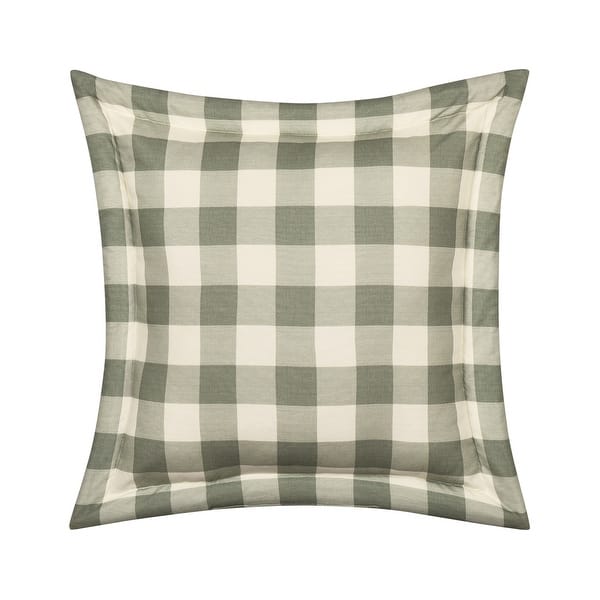 slide 2 of 3, Eloise 18" Square Decorative Throw Pillow Polyester - Green - Accent