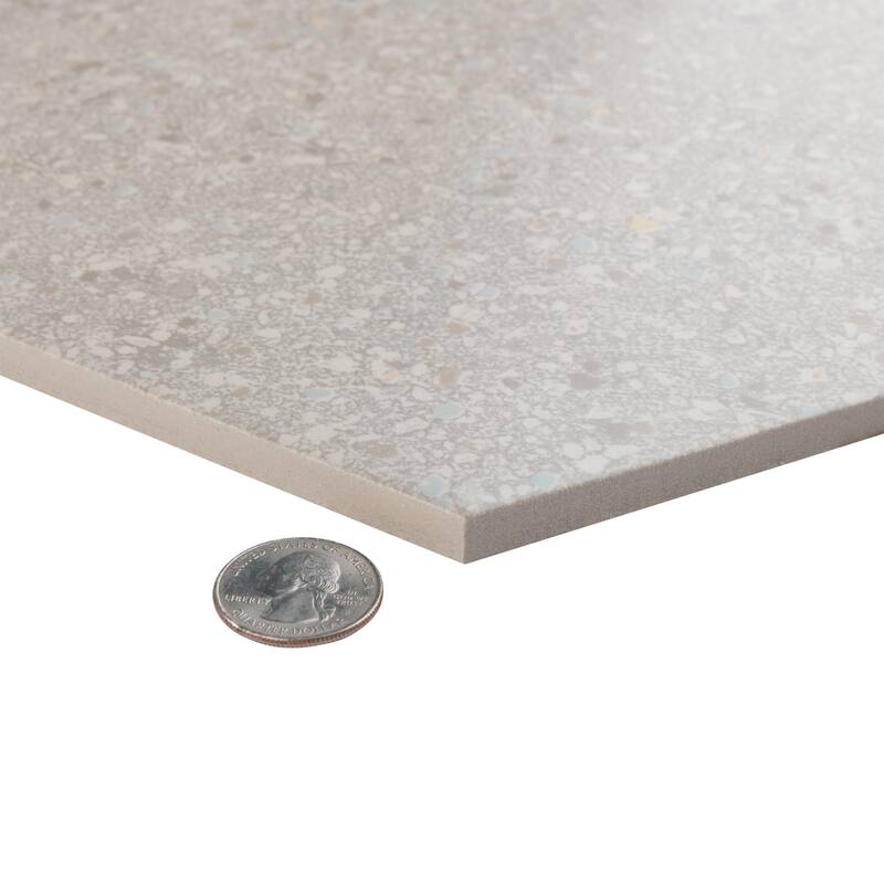 Merola Tile Palazzo Hex Luce 14-1/8" x 16-1/4" Porcelain Floor and Wall Tile