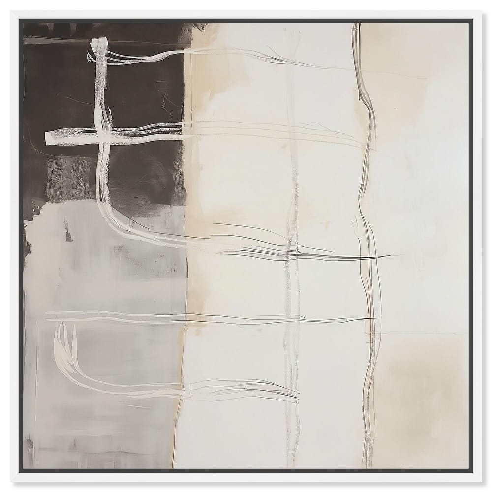 Gestural Glyphs I Canvas by Art Remedy