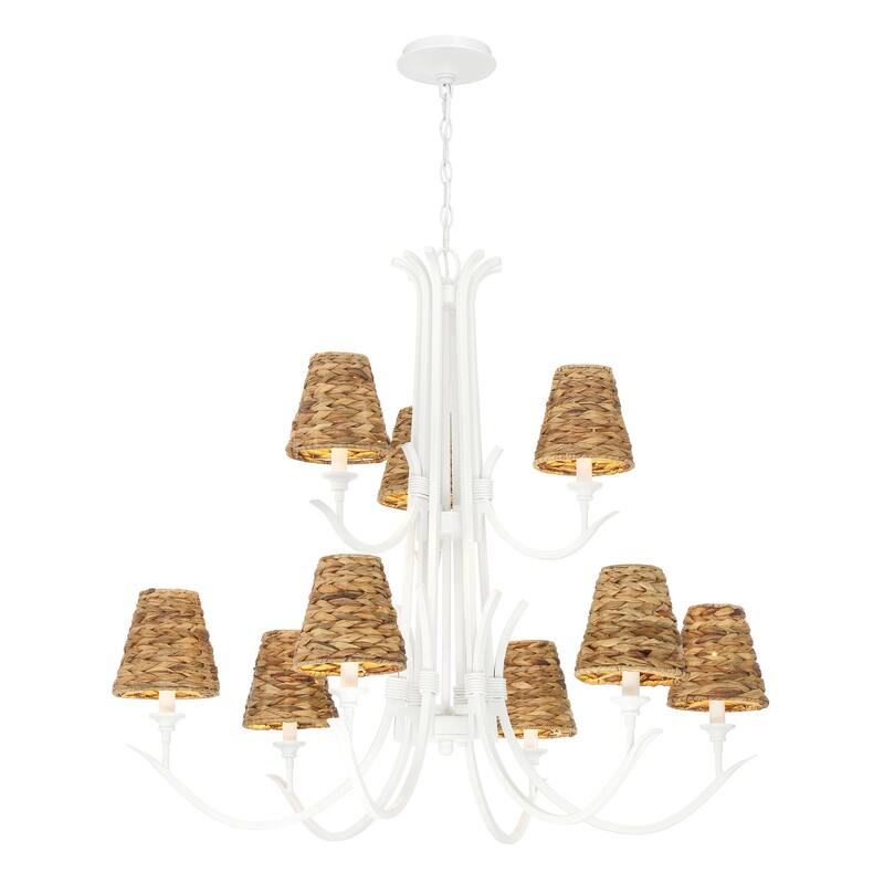 Craftmade 58329 Kokomo 9 Light 36" Wide Chandelier