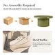 preview thumbnail 6 of 14, HULALA HOME Modern Round Coffee Table with Enamel Finish