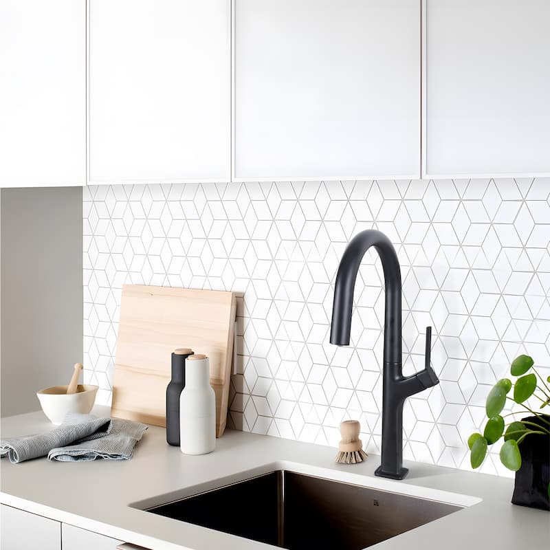 Single Handle Kitchen Faucet with Pull Down Sprayer Brass Single Hole Brass Pull Down Kitchen Sink Faucets