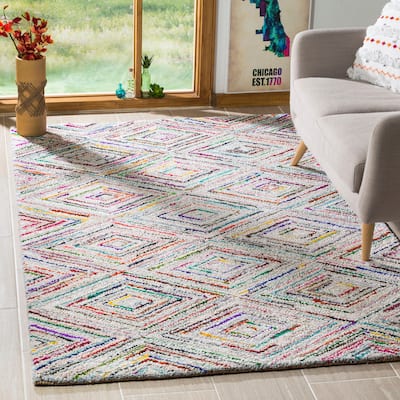 SAFAVIEH Handmade Nantucket Bengusu Contemporary Cotton Rug