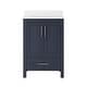 preview thumbnail 56 of 109, OVE Kansas Single Sink Bathroom Vanity, Dove White Engineered Stone Top