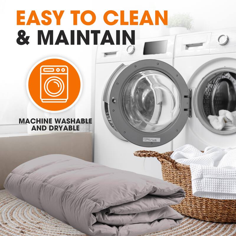 Cheer Collection All Season Down Alternative Hypoallergenic Comforter