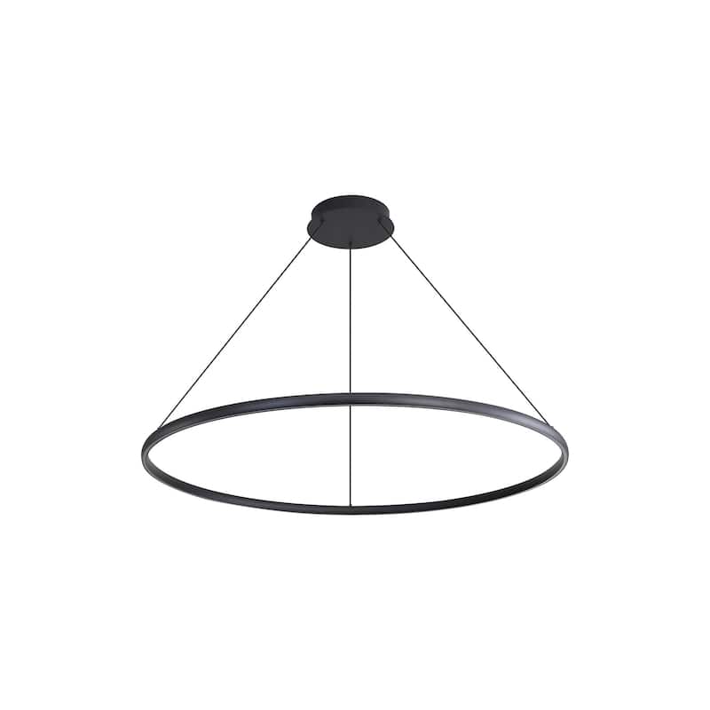 Golden Lighting 5460-47 Veritas 48" Wide Ring Chandelier