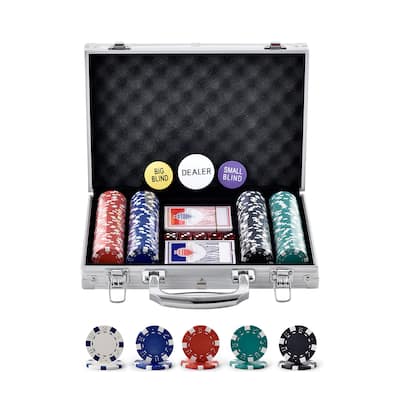 VEVOR Poker Chip Set, for Texas Hold'em, Blackjack, Gambling