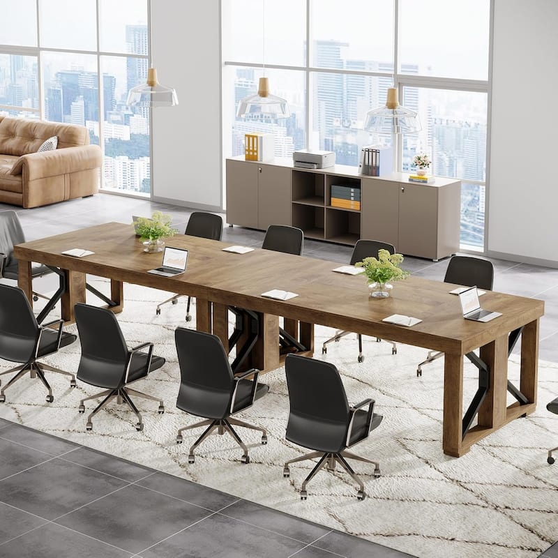 70.8-Inch Rectangle Conference Table Meeting Table for 6-8 People