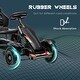 preview thumbnail 6 of 5, Kids Pedal Go Kart, Outdoor Ride on Toys with Adjustable Seat, Sharp Handling, Handbrake