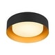 preview thumbnail 12 of 15, 5CCT Dimmable Ceiling Light Round Drum Flush Mount - 13.8 in