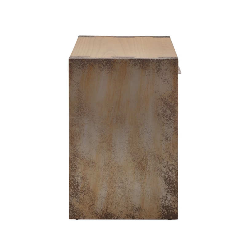 Christopher Knight Home - Quillson MDF 1-Drawer Nightstand with Smooth Glide Drawer