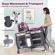 preview thumbnail 13 of 19, Babyjoy 4-in-1 Convertible Portable Baby Playard Newborn Napper with - See Details
