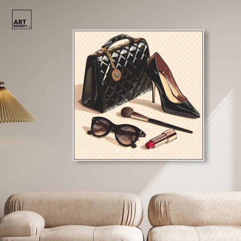 Simple Glam Collection Canvas by Art Remedy
