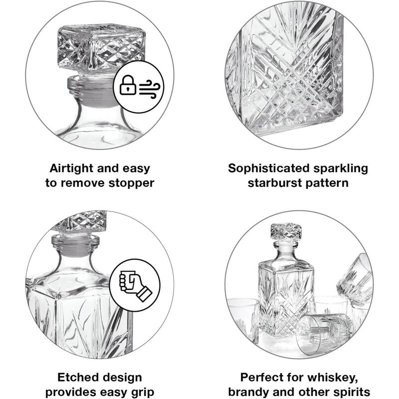 Bormioli Rocco Selecta Whiskey Decanter