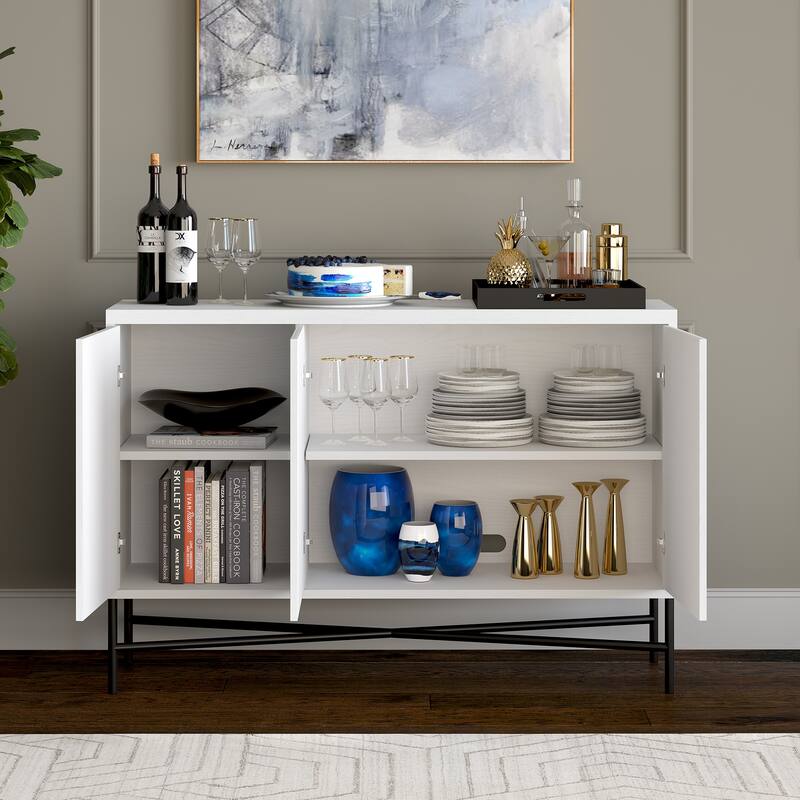 Brighton 48" Wide Rectangular Buffet Table - 47.5" Wide