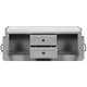 preview thumbnail 22 of 48, Storage Bench with 2 Drawers and 2 Cabinets, Shoe Bench with Removable Cushion for Living Room