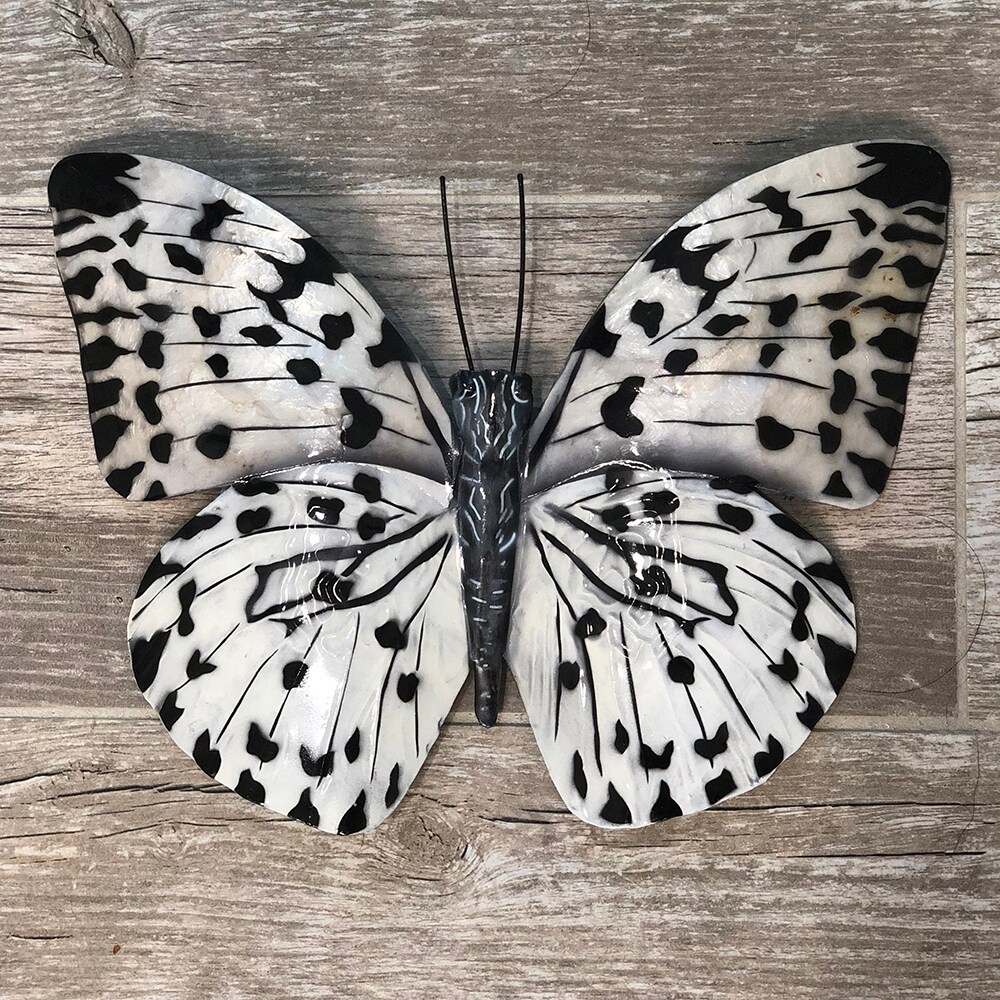 Shop Black And White Butterfly Wall Decor Overstock 16342173