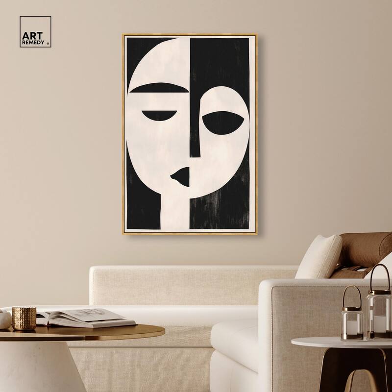 The Mask I Canvas by Art Remedy
