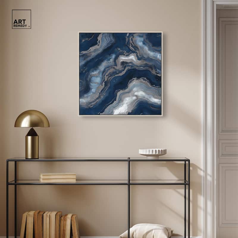 Deep Sea Geode I Canvas by Art Remedy